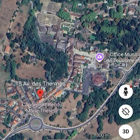 à Barbotan-les-thermes, Balcon, Parking, 300 M Des Thermes