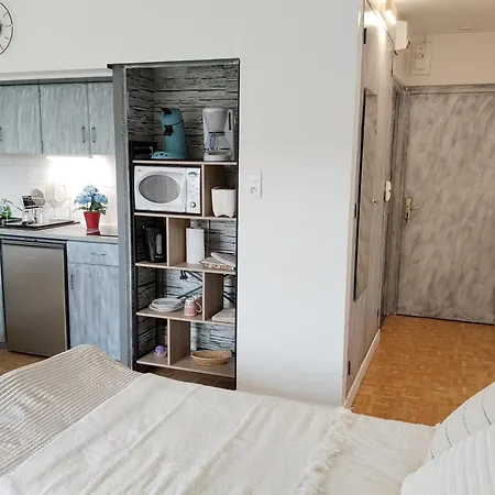à Barbotan-les-thermes, Balcon, Parking, 300 M Des Thermes Appartement